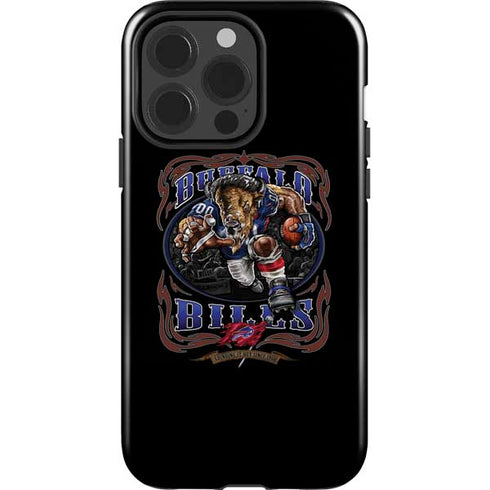 Liquid Blue NFL Buffalo Bills Running Back iPhone 15 Pro Impact Case